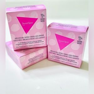 NEW 3 SweetSpot Labs Deluxe Wipettes Box. 7 wipes per unopened box